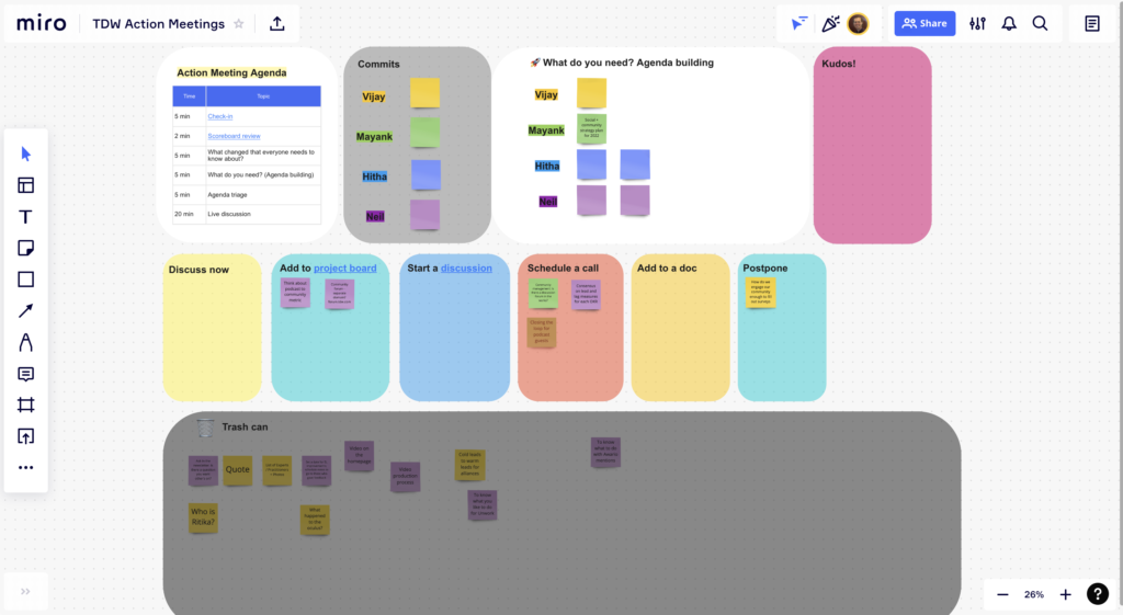 Meeting agenda template